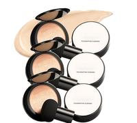 Base de maquillaje para mujeres mayores, maquillaje y base radiante para piel madura | Crema BB hidratante de cobertura total con corrector natural de larga duración (Natural 3PCS)