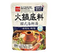 Base de soupe pour fondu aux fruits de mer épicé WANG 200g Corée - Set di 3 pezzi