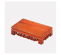 Base decorativa Mobili Orientale Supporto per display in legno di palissandro Scarica base in legno di forma rettangolare 6 dimensioni selezionabili Base in legno (L)