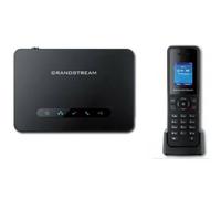 Base Dect Grandstream DP750 + cordless DP720 Base Dect SIP Grandstream DP750 + terminal cordless DP720 con display a colori, suono HD e vivavoce.