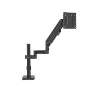 Base del braccio supporto monitor computer desktop staffa di sollevamento dello schermo che aumenta la rotazione telescopica