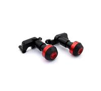 Base del Motore Adatto per CFMOTO 800NK NK 800 2023 2024 Paraurti in gomma per carrozzeria modificata per motocicletta, accessori Piastra Paramotore Moto(Red B)