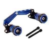 Base del Motore Adatto per Honda Pcx125/150/160 Forza300/350 Nss Adv350 Tubo di scarico modificato Bastone anticaduta Protezione anti-collisione Piastra Paramotore Moto(BLUE)