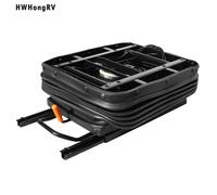 Base del sedile Air Ride, con guide scorrevoli, con copertura antipolvere, un nuovo sospensioni pneumatiche del sedile con base larga di ricambio aftermarket, per camion