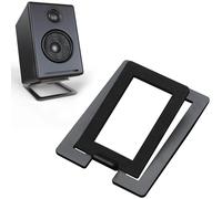 Base del supporto del suono da tavolo materiale in acciaio al carbonio assorbimento degli urti e staffa dell'altoparlante della qualità del suono migliorata per l'altoparlante del Computer