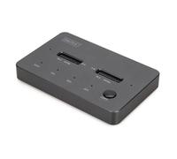 Base di collegamento SSD Digitus DA-71545-1 M.2 NVMe SATA USB-C clonazione offline