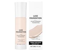 Base di correzione del colore - 30 ml di lunga durata, copertura modulabile | fondotinta con cambio colore | per illuminare la carnagione, pelle perfetta, mascherare le imperfezioni,