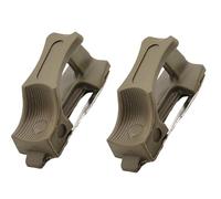 Base di Estrazione Rapida Tattica per Caricatore M4, Accessorio per Ricarica Rapida per Airsoft e Paintball, Supporto a Sgancio Rapido con Installazione Facile(Brown)