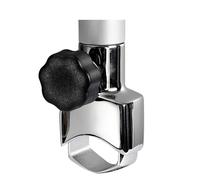 Base di fissaggio per fari da battagliola o pulpito e fissaggio su piano INOX