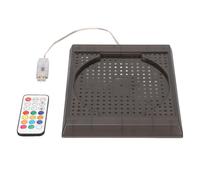Base di gioco a LED con luce pulsante sincronizzata con la musica per Xbox Series X, supporto di raffreddamento verticale con design di ventilazione