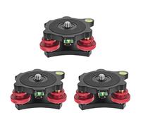 Base di livellamento del treppiede, livellatore, regolazione della base, piastra di livellamento panoramica