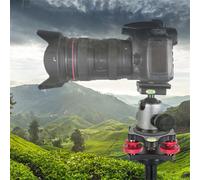 Base di livellamento del treppiede, livellatore, regolazione della base, piastra di livellamento panoramica