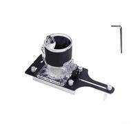 Base di localizzazione per fresatrice in metallo, progettata per decespugliatori da 65 mm per consentire una scanalatura uniforme e un taglio dei contorni (B)