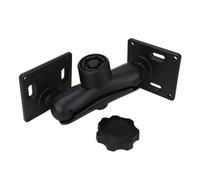 Base di montaggio a doppia sfera professionale da 3,8 cm, dimensione C, previene furti, cercatore di pesce, base di montaggio per tavolo, carrello, scrivania, veicolo barca