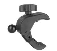 Base di montaggio con morsetto per manubrio da 17 mm, testa a sfera per binari fino a 5,1 cm di diametro, supporto per telefono da moto