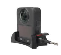 Base di montaggio desktop in silicone Per la base fissa del desktop Per DJI OSMO 360 Supporto di base anti-scivolo della fotocamera Supporto della fotocamera verticale (Nero)
