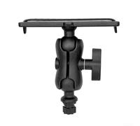Base di montaggio per kayak Fish Finder, supporto in nylon resistente e acciaio inossidabile, installazione sicura per la maggior parte dei modelli di rilevatori, accessorio essenziale per sport