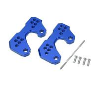 Base di montaggio per pedane arretrate regolabili per motocicletta, sostituzione, lega di alluminio T6061 ad alta resistenza, lavorazione squisita, YZF R3 R25 MT25 MT03 (Blu)