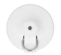 Base di montaggio per tavola da surf con anello a D, supporto di base per macchina fotografica da surf in PVC resistente, supporto fisso per sport all'aria aperta (bianco)