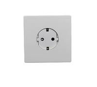 Base di presa Clean Schuko 230 V (Bianco)