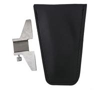 Base di profondità del calibro, 76,2 x 30 mm, calibro in acciaio fine per calibro a corsoio digitale, strumento di misurazione accurato con manopola a vite per officina