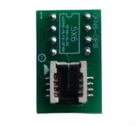 Base di prova IC per WSON8/QFN8/USON8, griglia da 1,27 mm, contatti dorati, design flip top per programmazione BIOS e test chip (5 x 6 mm/6 x 8 mm) (QFN8 5 x 6)