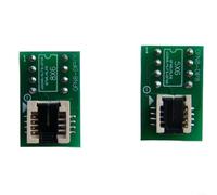 Base di prova IC per WSON8/QFN8/USON8, misura griglia da 1,27 mm, contatti dorati, design flip top per programmazione BIOS e test chip (5 x 6 mm/6 x 8 mm) (6 x 8 5 x 6)