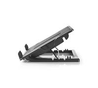 Base di Raffreddamento NEDIS NBCR200BK per Notebook 2 Ventole USB Ergonomica Nero