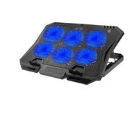 Base di raffreddamento per laptop Ventilatore per Dispositivo di raffreddamento per laptop da gioco Sei ventole Regolazione della velocità del vento regolabile in altezza