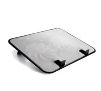 Base di raffreddamento per laptop Ventilatore per Dispositivo di raffreddamento per notebook Doppia ventola USB Pad di raffreddamento esterno per laptop Supporto sottile Ventola(White)