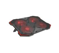 Base di Raffreddamento per PC Portatile Genesis Oxid 260 Nero 17"
