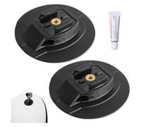 Base di ricambio for supporto for fotocamera da surf, confezione da 2 | Staffa di supporto for gopro Hero Osmo Paddle Board SUP for kayak Bodyboard Foam Action Cam Kit da surf