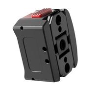 Base di ricarica a sgancio rapido per due schede Fast Staccare il supporto in alluminio con base in alluminio per fotocamera con design anti rotazione