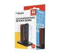 BLADE - Base di ricarica per Switch 2 Joy-con, 4 in 1, ricarica fino a 4 Joy-con, base di ricarica con indicatore LED e cavo di tipo C