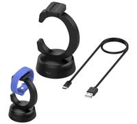 Base di ricarica compatibile con Fitbit Air, supporto per caricabatterie rapido a forma di C con indicatore luminoso, stazione base di alimentazione per braccialetto intelligente, accessorio da