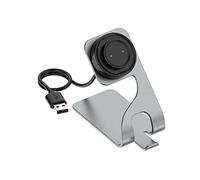 Base di ricarica di ricambio compatibile con Amazfit Bip 5/Bip3 pro/Bip3/GTR2/GTS4 Mini/T-Rex pro/GTS2 Smart Watch dock di ricarica con cavo di ricarica USB (grigio)