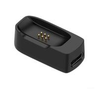 Base di ricarica magnetica, per trasmettitore DJI Mic3 Base di ricarica Connessione magnetica e cavo ABS da 1 m per ingresso alimentazione nero (ricarica)