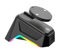 Base di ricarica magnetica RGB con cavo di ricarica Type-C/USB compatibile con mouse per computer Logitech/Razer G502/G903/G902/G309/G7