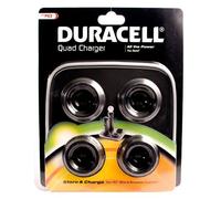 Duracell Quad Docking Caricabatteria Alimentatore per PS3 Ps VR Move Sub