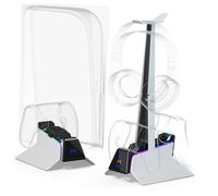 Base di ricarica ONiVERSE Station X3 per PS5 LED Multi colore supporto cuffie