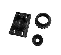 Base di ricarica per auto 17 mm testa a sfera accessorio per montaggio auto con molteplici funzioni e visualizzazione regolabile del veicolo dock di ricarica
