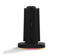 Base di ricarica per controller di gioco, base di ricarica a 4 porte per Nintendo Switch2 Joy Con, base di ricarica RGB 4 in 1 per Nintendo Switch2