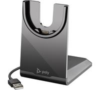 Base di ricarica - Poly - Voyager 43 / Focus 2 - USB-A - Ricarica wireless - Nero