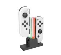 Base di ricarica sostitutiva per Joycon modello OLED, compatibile con Nintendo Switch, facile da usare con indicatore luminoso. Caricabatterie per