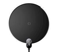 BASE DI RICARICA WIRELESS NERA DIGITAL LED 2 CON TECNOLOGIA QI DA 2,5 DIGI-WIRLN
