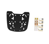 Base di rilascio Piastra inferiore Piastra di montaggio piatta Stabile Comodo Portapacchi universale per motociclette Portapacchi posteriore