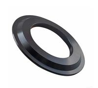 Base di riparazione per forcella anteriore della bicicletta, 28,6 mm, adattatore per forcella diritta, anello inferiore, rondella conica per telaio sterzo da 44/56 mm o 44/55 mm, in lega di alluminio