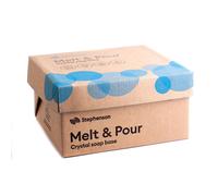 Base Di Sapone Melt And Pour - Africano Nero Senza SLS E SLES - Blocco Da 11,5Kg