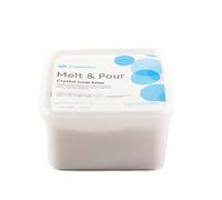 Base Di Sapone Melt & Pour - Bianca SLS FREE - 2Kg (2 x 1Kg Blocchi)