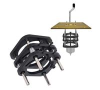 Base di Sollevamento per Tavolo per Fresatrice Base per Tavolo per Fresatrice in Lega di Alluminio di Sollevamento Manuale per Macchina Intaglio Corsa Massima 51 Mm con